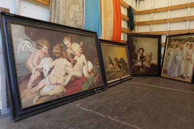 Collectie, schilderijen, schilder, J. van Goethem, olieverf, doek, Murillo, C. Verlat, Leon Frederic